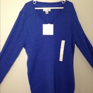 Royal blue sweater